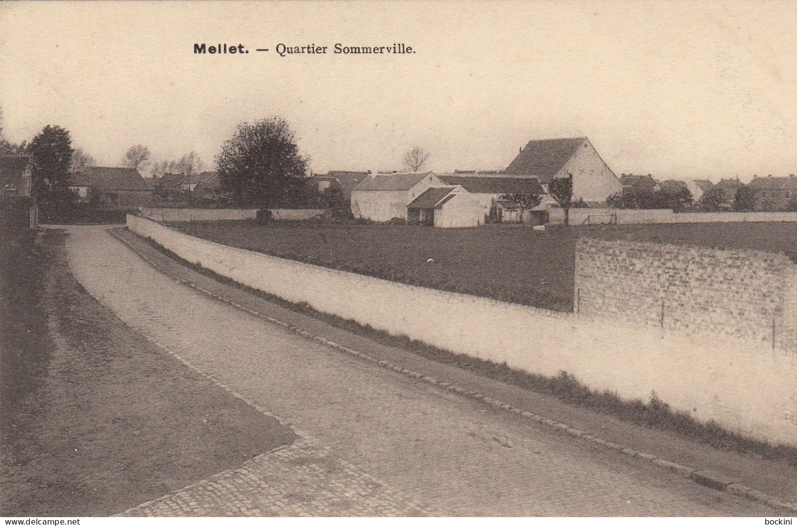 Mellet - Près Des Bons - Villers. Quartier Sommerville -  Carte Rare -  état Voir Scan. - Les Bons Villers