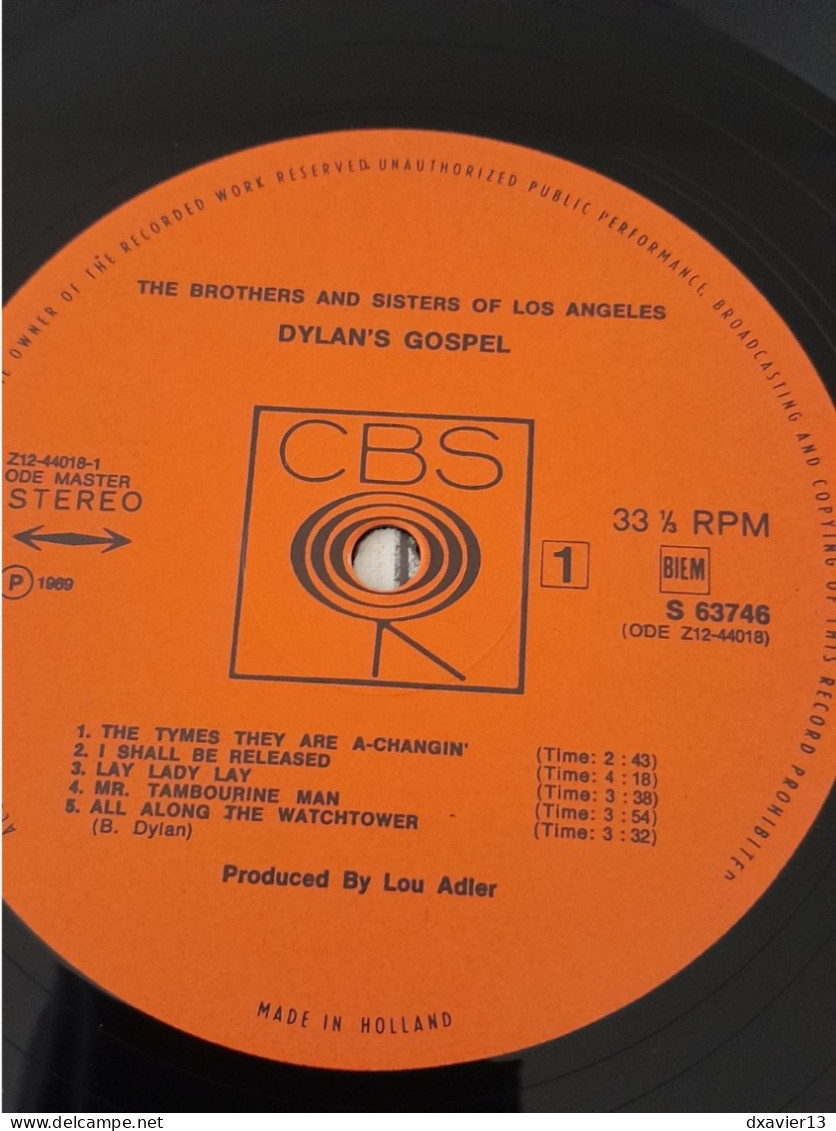 33T -  Dylan's Gospel - The Brothers & Sisters - Soul - R&B