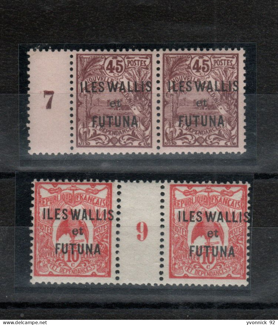 Iles - Wallis-et- Futuna_  2 Millésimes N° ( 5A+ 7A)  1917+1920 - Sonstige & Ohne Zuordnung