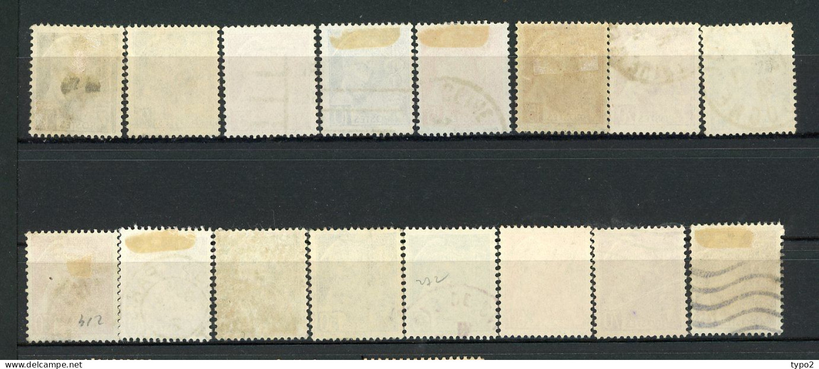 FR - Yv. N° 404 à 416A Complet (o)  Mercure Cote  8  Euro BE   2 Scans - 1938-42 Mercurio