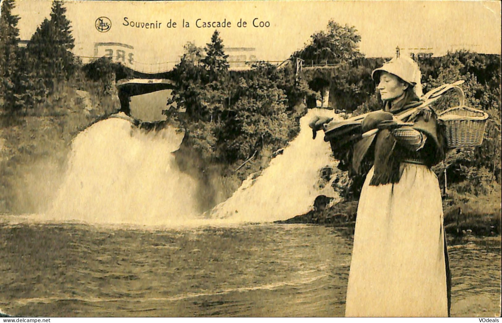 Belgique - Liège - Stavelot - Coo - Souvenir De La Cascade De Coo - Stavelot