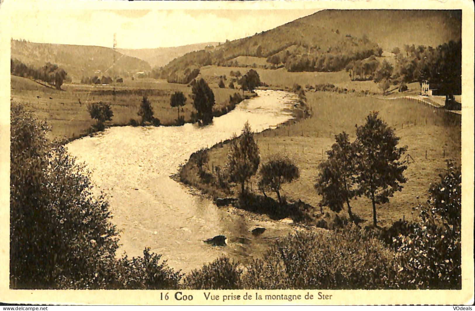 Belgique - Liège - Stavelot - Coo - Vue Prise De La Montagne De Ster - Stavelot