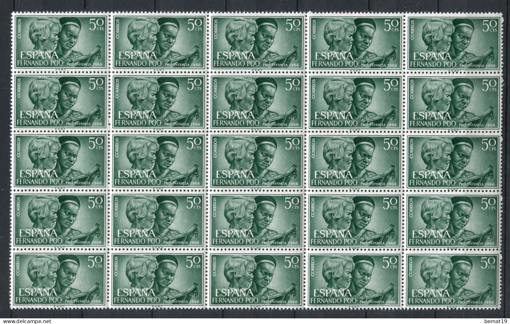 Fernando Poo 1966. Edifil 248-50 X 25 ** MNH. - Fernando Poo