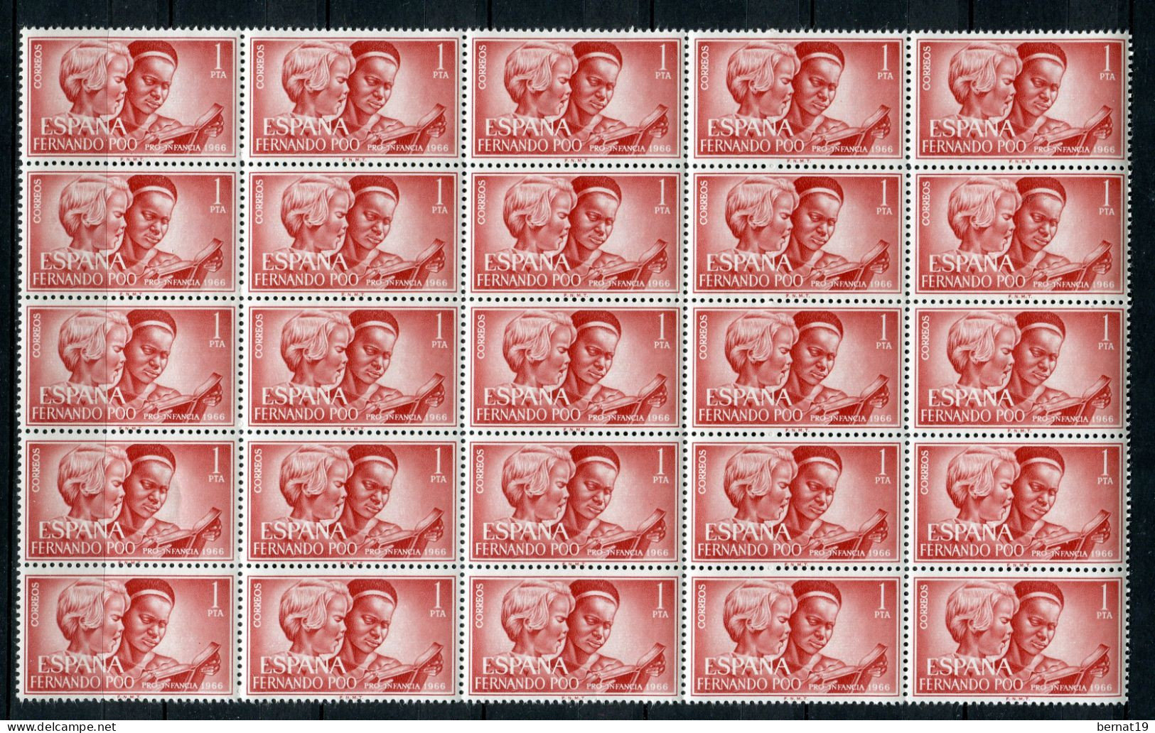 Fernando Poo 1966. Edifil 248-50 X 25 ** MNH. - Fernando Po