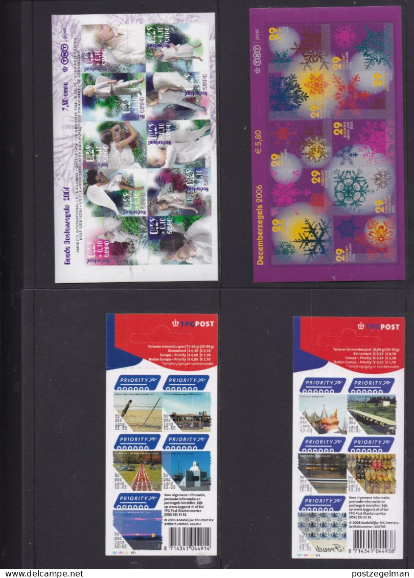 NEDERLAND, 2006, Mint Stamps/sheets Yearset, Official Presentation Pack ,NVPH Nrs. 2393/2488 - Komplette Jahrgänge