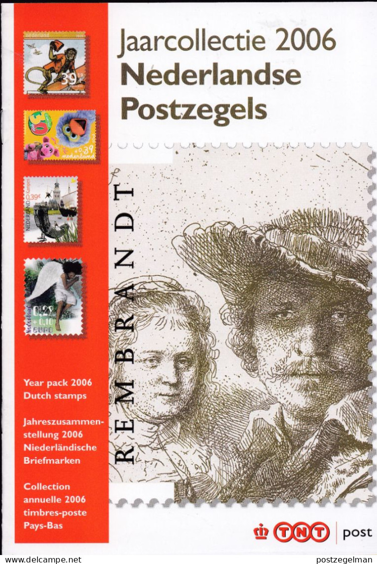NEDERLAND, 2006, Mint Stamps/sheets Yearset, Official Presentation Pack ,NVPH Nrs. 2393/2488 - Komplette Jahrgänge