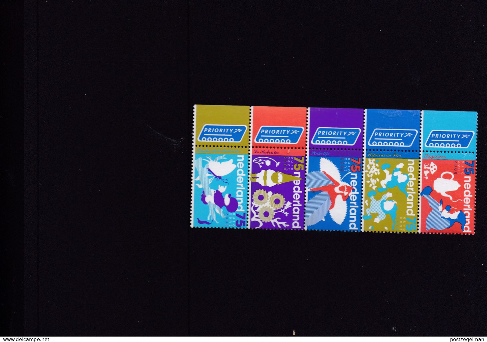 NEDERLAND, 2008, Mint Stamps/sheets Yearset, Official Presentation Pack ,NVPH Nrs. 2550/2619 - Années Complètes