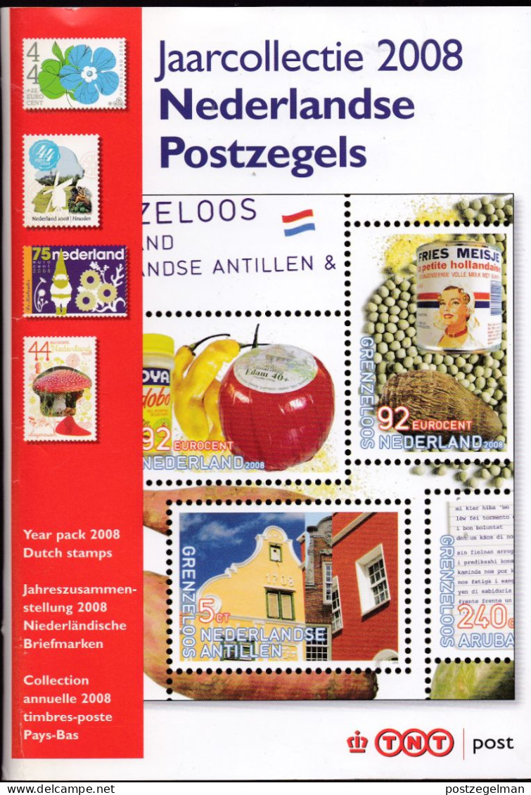 NEDERLAND, 2008, Mint Stamps/sheets Yearset, Official Presentation Pack ,NVPH Nrs. 2550/2619 - Full Years