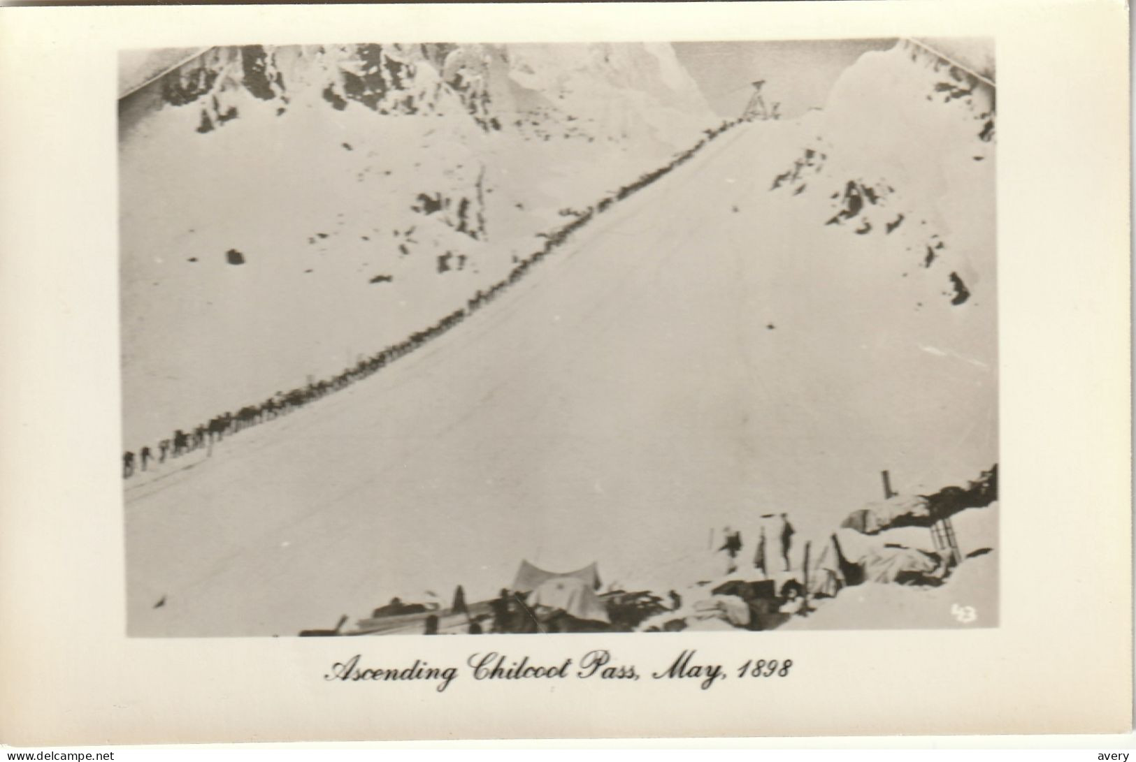 Ascending Chilkoot Pass, Yukon  May  1898 - Yukon