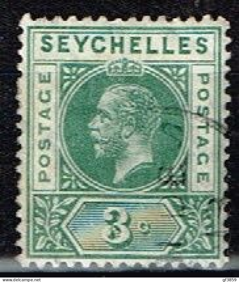 SEYCHELLES / Oblitérés / Used / 1912 - Série Courante / Roi George V - Seychellen (...-1976)