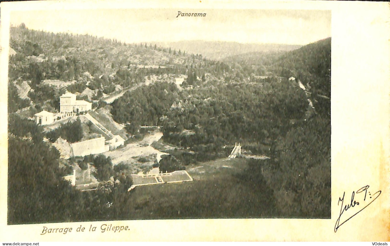 Belgique - Liège -  Gileppe (Barrage) - La Gileppe - Barage De La Gileppe - Gileppe (Stuwdam)
