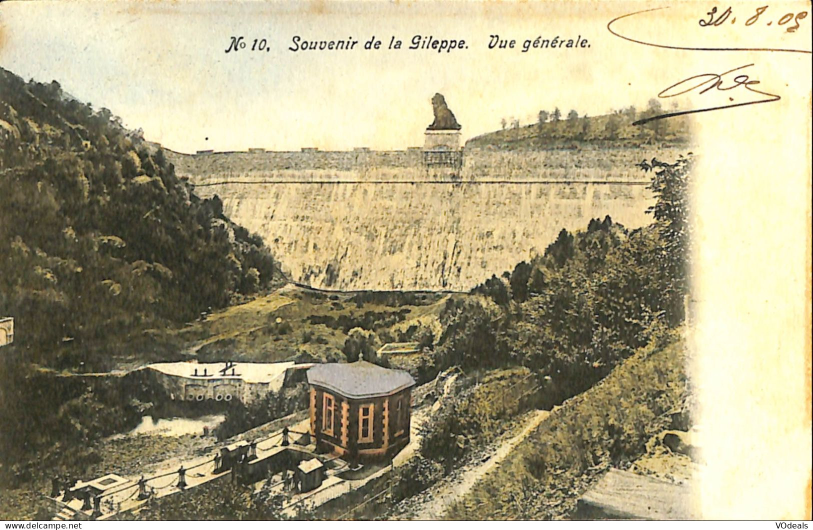 Belgique - Liège -  Gileppe (Barrage) - La Gileppe - Souvenir De La Gileppe - Vue Générale - Gileppe (Dam)