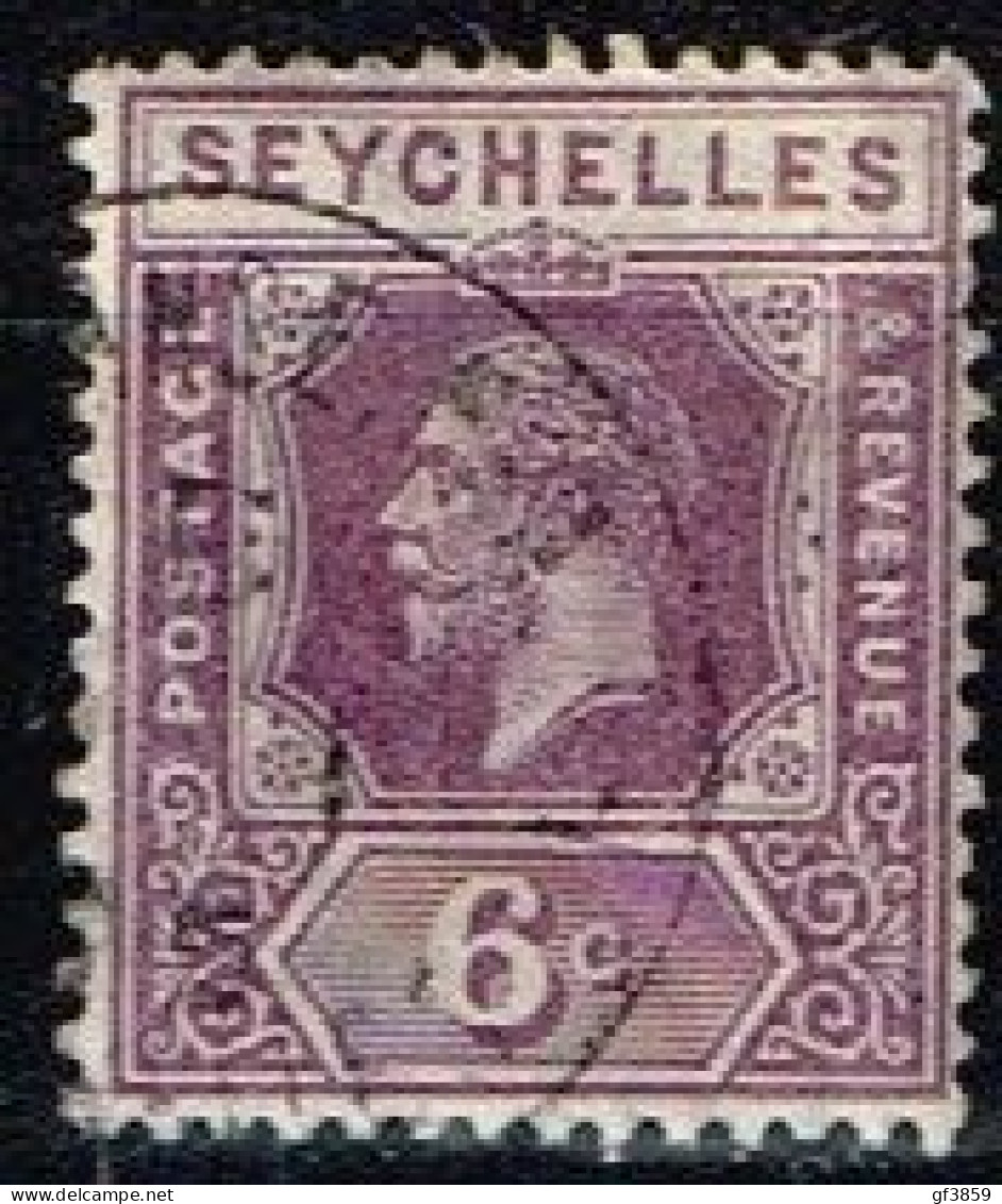 SEYCHELLES / Oblitérés / Used / 1921 - Série Courante / Roi George V - Seychelles (...-1976)