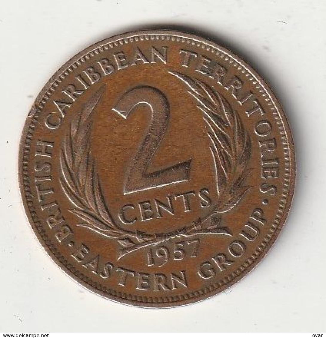 2 CENTS   1957  BRITISH EAST CARIBBAEN GROUP /3790 - West Indies