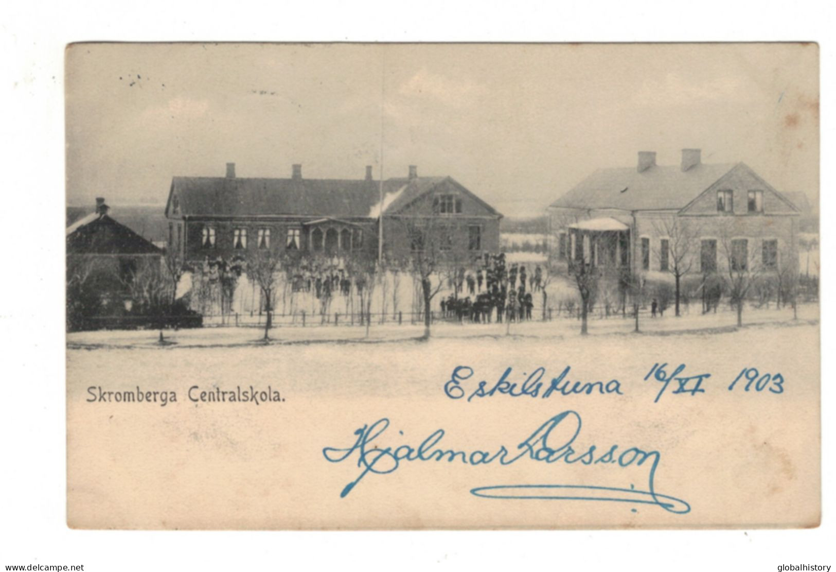 DH1730 - SKROMBERGA CENTRALSKOLA 1903 - Suecia