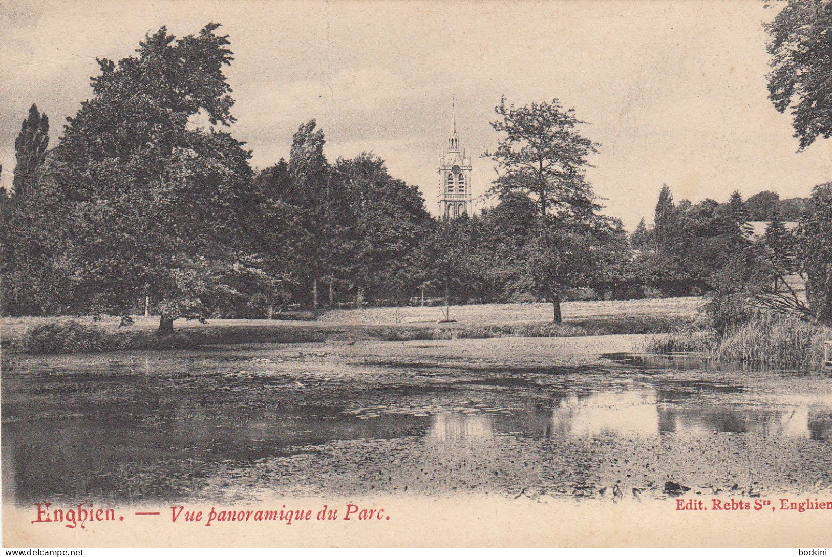 Enghein - Vue Panorama Du Parc -  état Voir Scan. - Enghien - Edingen