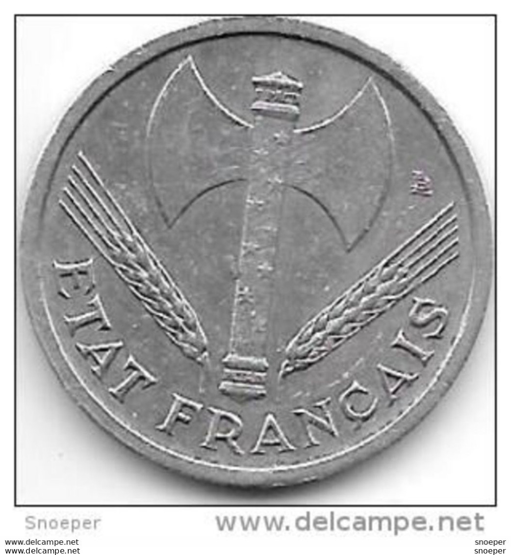 *france  1 Franc  1944  Km 902.1  Unc !!!! Catalog Val 15$ - 1 Franc