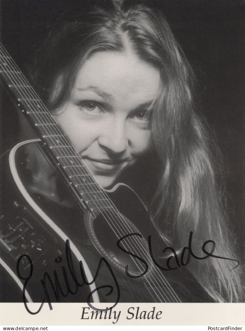 Emily Slade Musician 8x6 Hand Signed Photo & Her Official Envelope - Zangers & Muzikanten