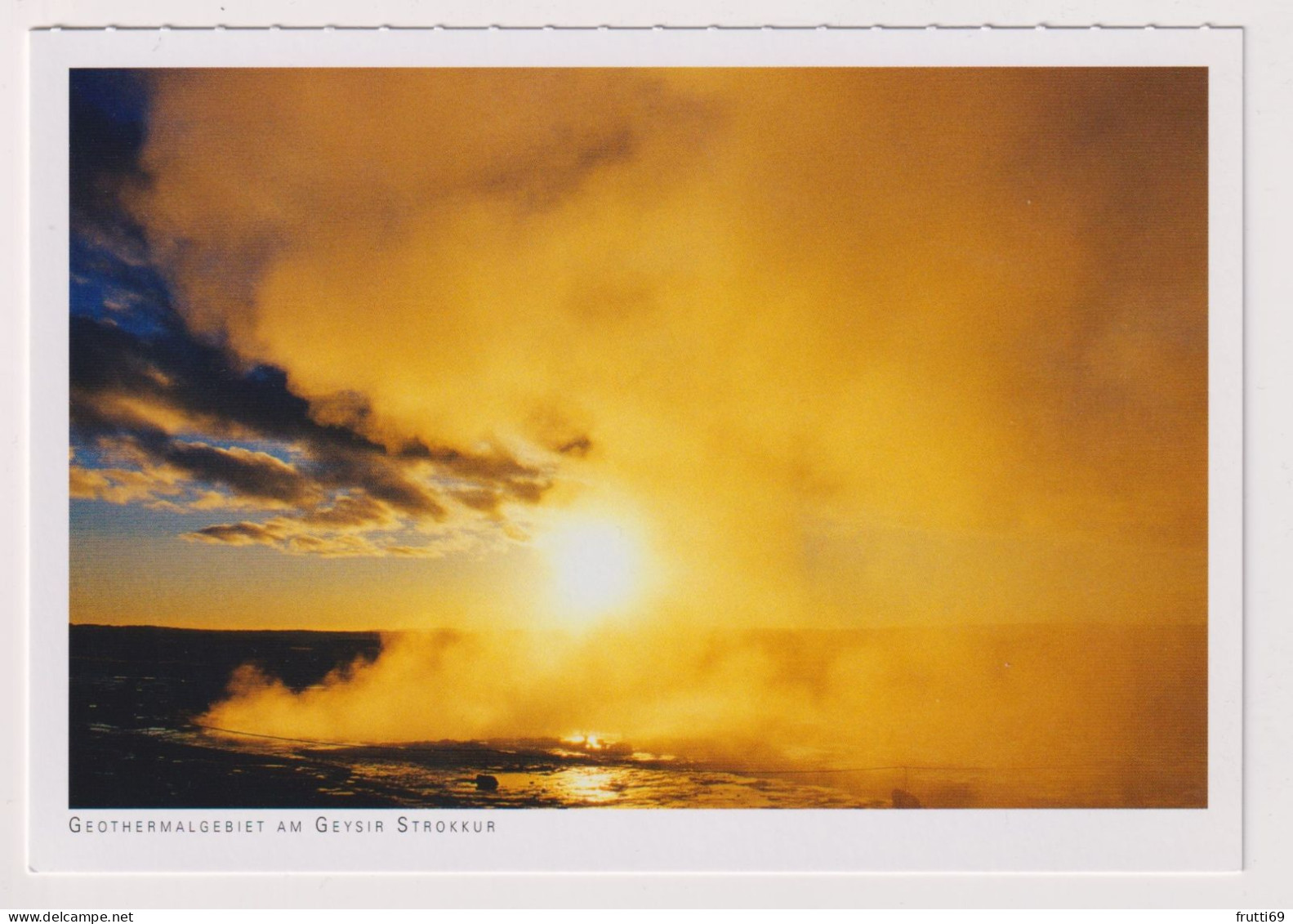 AK 197475 ICELAND - Geothermalgebiet Am Geysir Strokkur - Islande