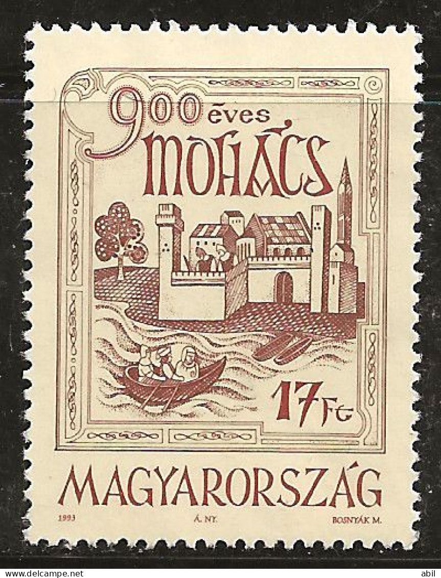 Hongrie 1993 N° Y&T : 3419 ** - Unused Stamps
