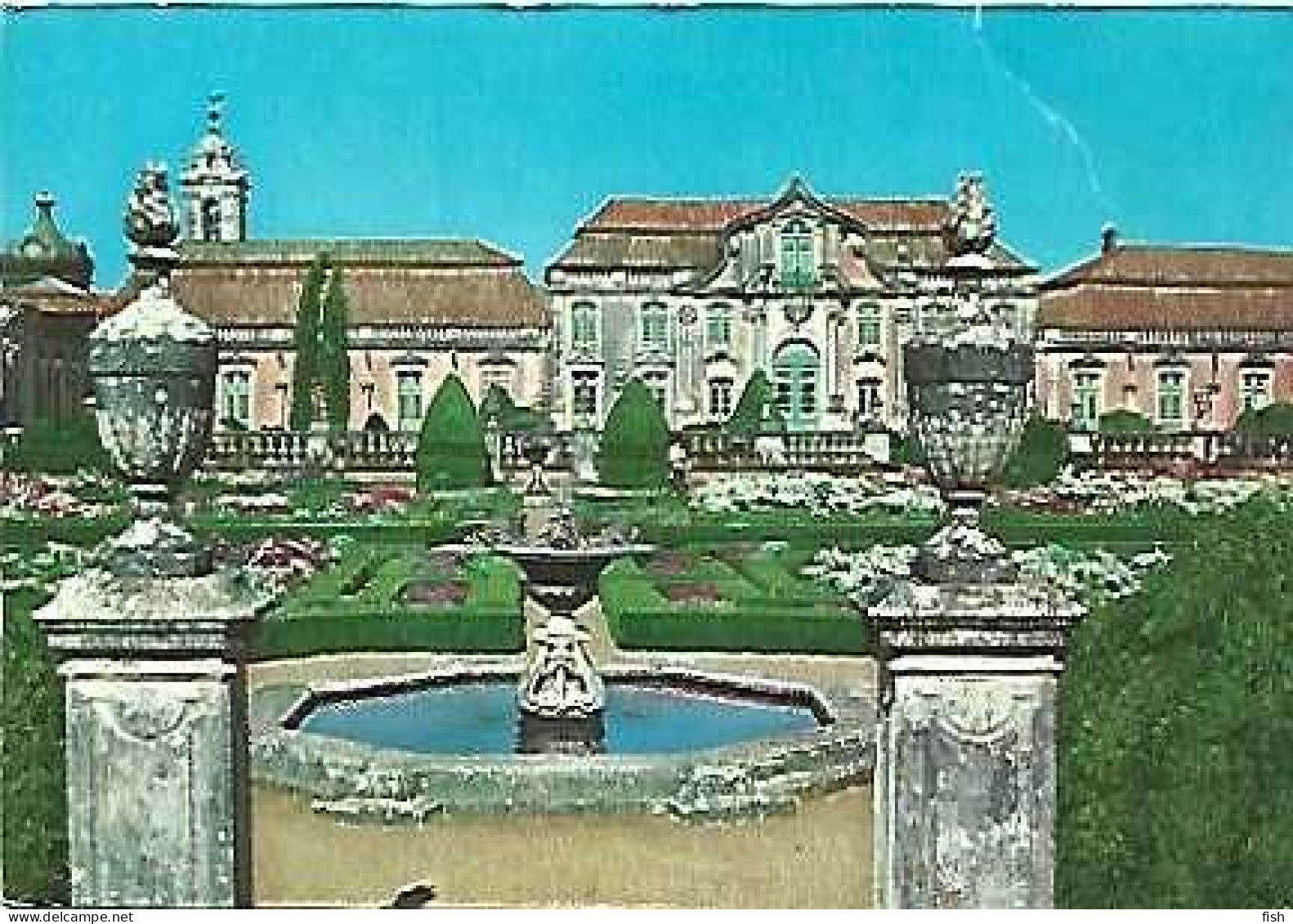 Portugal & Marcofilia, Palácio De Queluz, Sines 1973 (7) - Brieven En Documenten