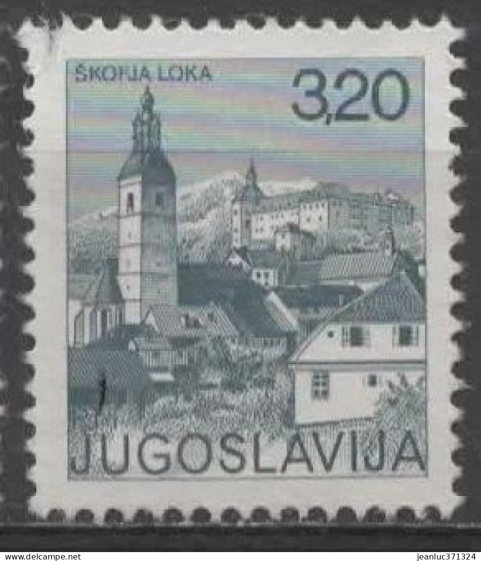 YOUGOSLAVIE N° 1486 O Y&T 1976 Tourisme (Skofja Loka) - Gebraucht