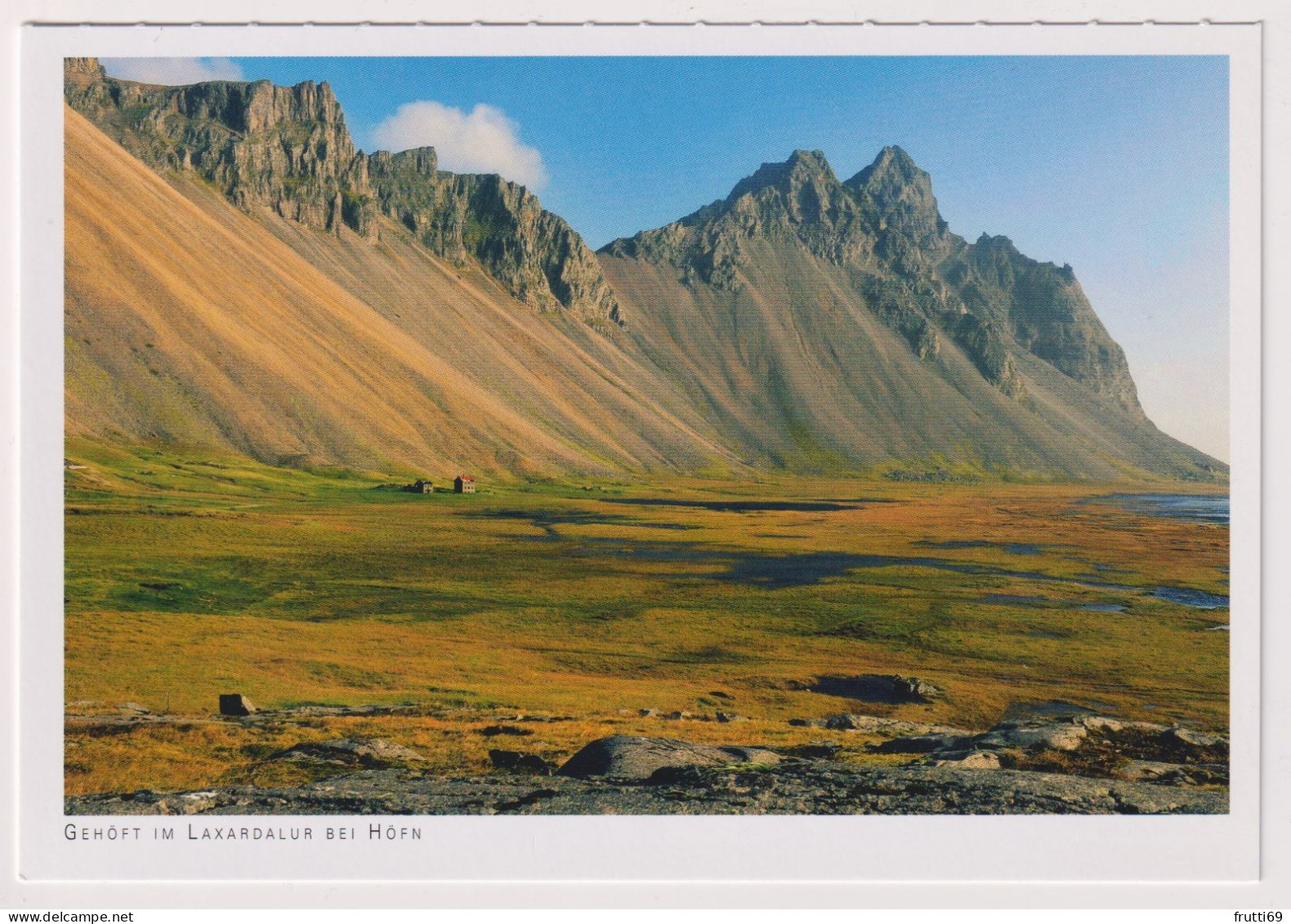 AK 197485 ICELAND - Gehöft Im Laxardulut Bei Höfn - Islande