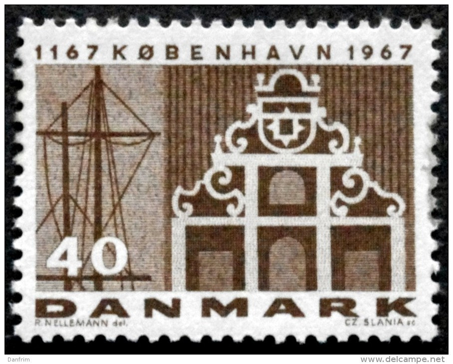 Denmark 1967 Cz.Slania  Minr.452x  MNH   (**)   ( Lot L 2742  ) - Neufs
