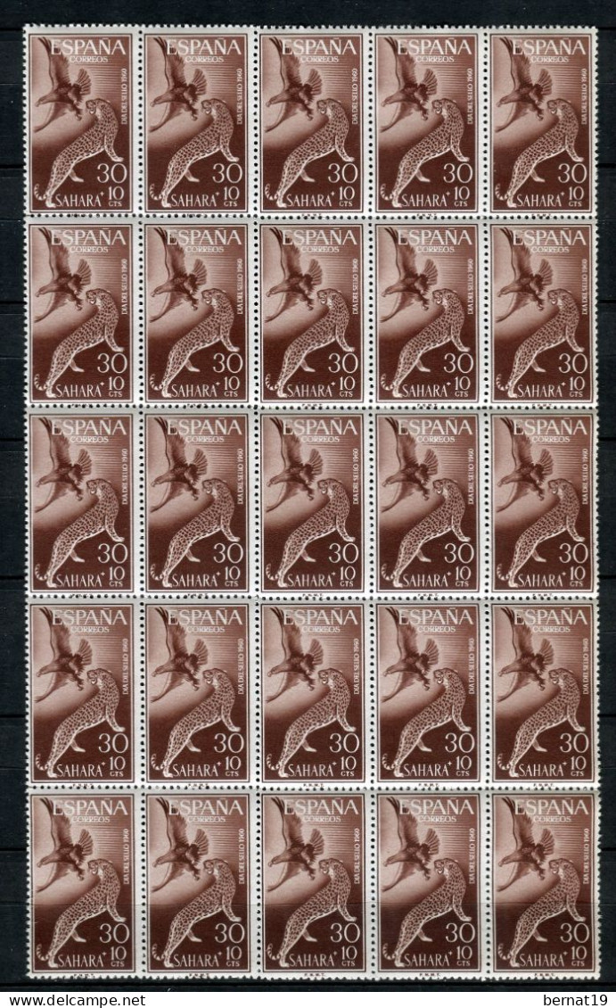 Sahara 1960. Edifil 176-79 X 25 ** MNH. - Fernando Po