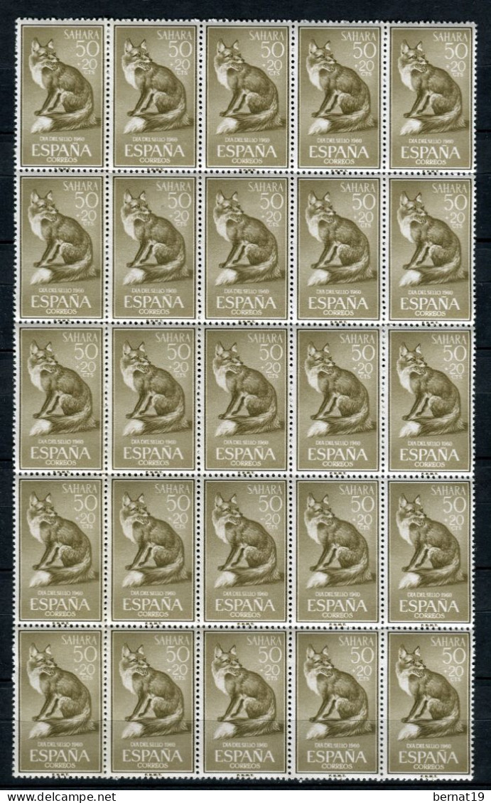 Sahara 1960. Edifil 176-79 X 25 ** MNH. - Fernando Po