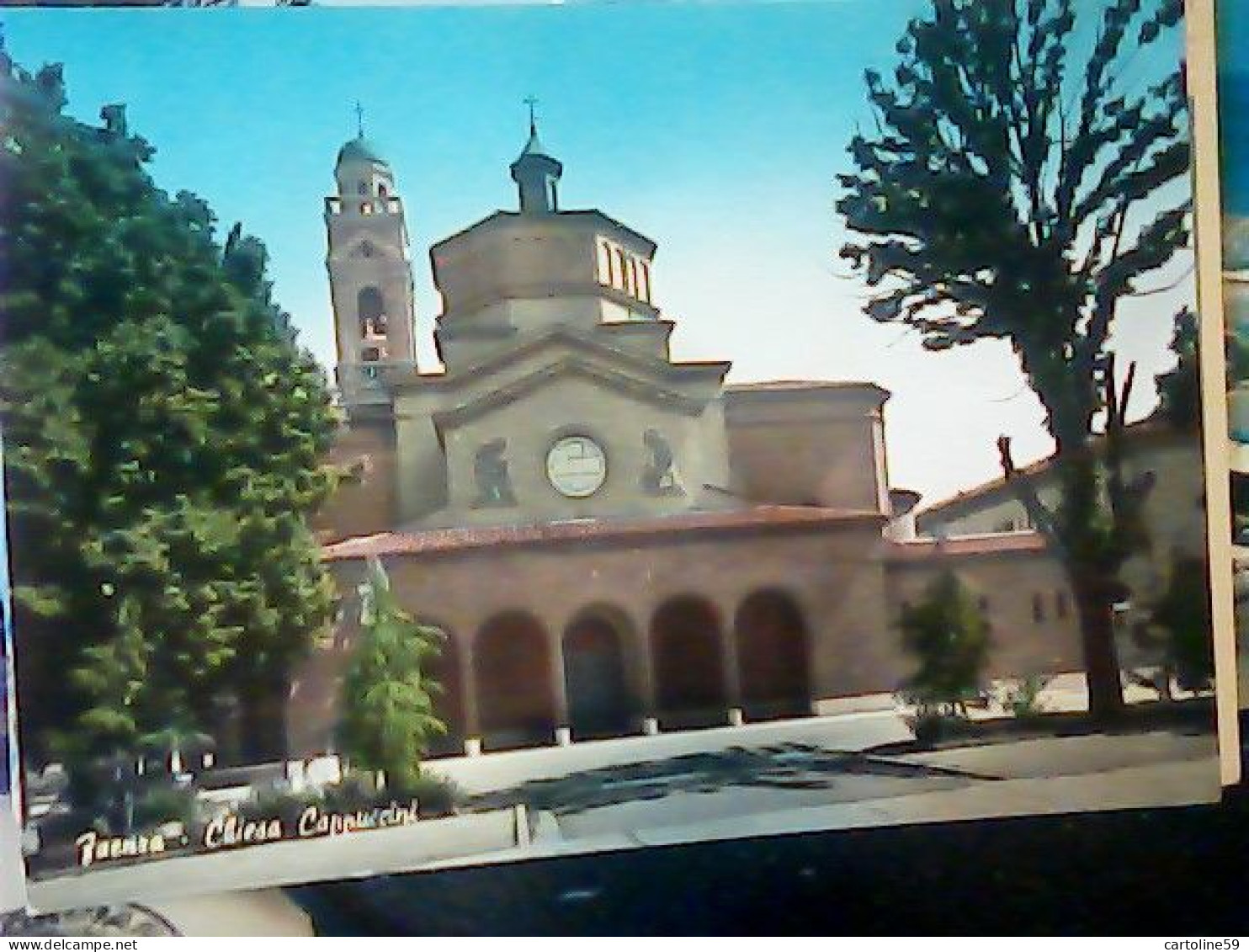 3 CARD FAENZA  CITTA MUSEO PIAZZA CHIESA   VB1955/65  JT6042 - Faenza