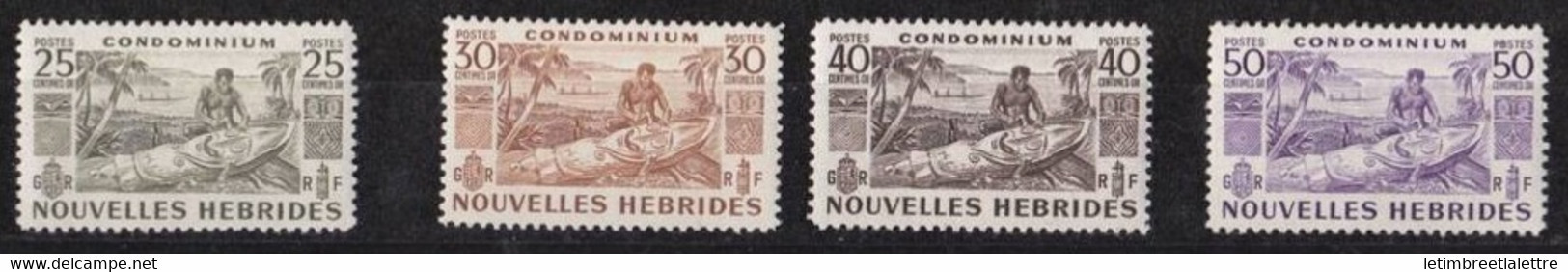 Nouvelles Hébrides - YT N° 148 à 151 ** - Neuf Sans Charnière - Unused Stamps