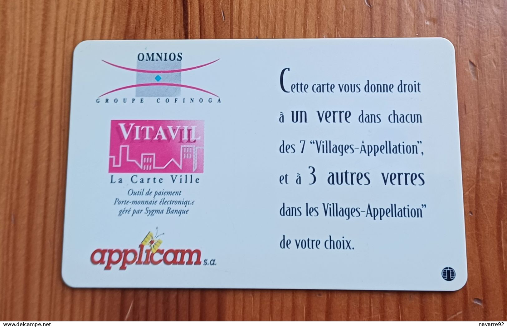 ANCIENNE CARTE A PUCE DEGUSTATION VIN BORDEAUX B.E !!! - Andere & Zonder Classificatie