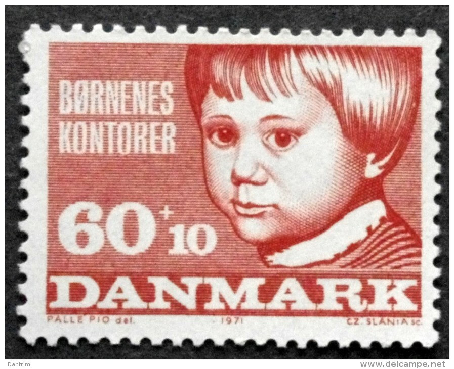 Denmark 1971  Children's Offices   Minr.510   MNH  (**)  Cz.Slania    ( Lot L 2798  ) - Unused Stamps