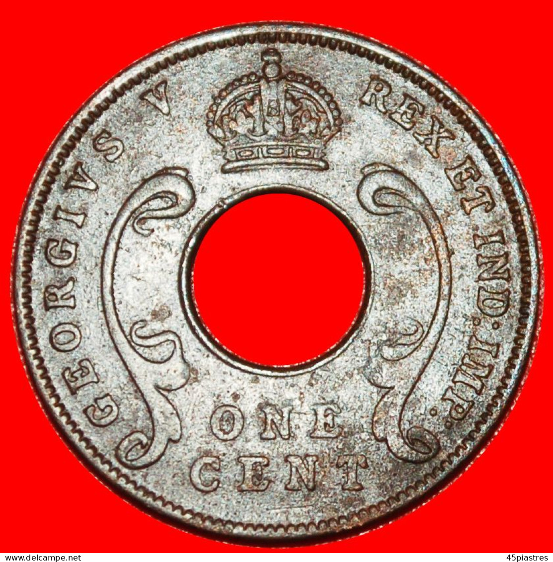 * GREAT BRITAIN (1922-1935): EAST AFRICA  1 CENT 1930! GEORGE V (1911-1936)· LOW START ·  NO RESERVE! - British Colony