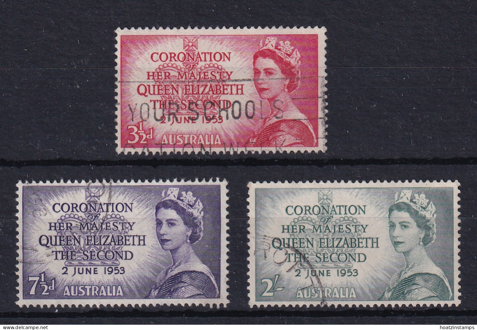 Australia: 1953   Coronation   Used - Gebruikt