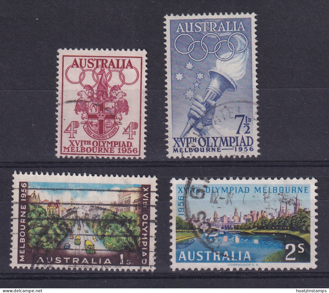 Australia: 1956   Olympic Games, Melbourne   Used - Oblitérés