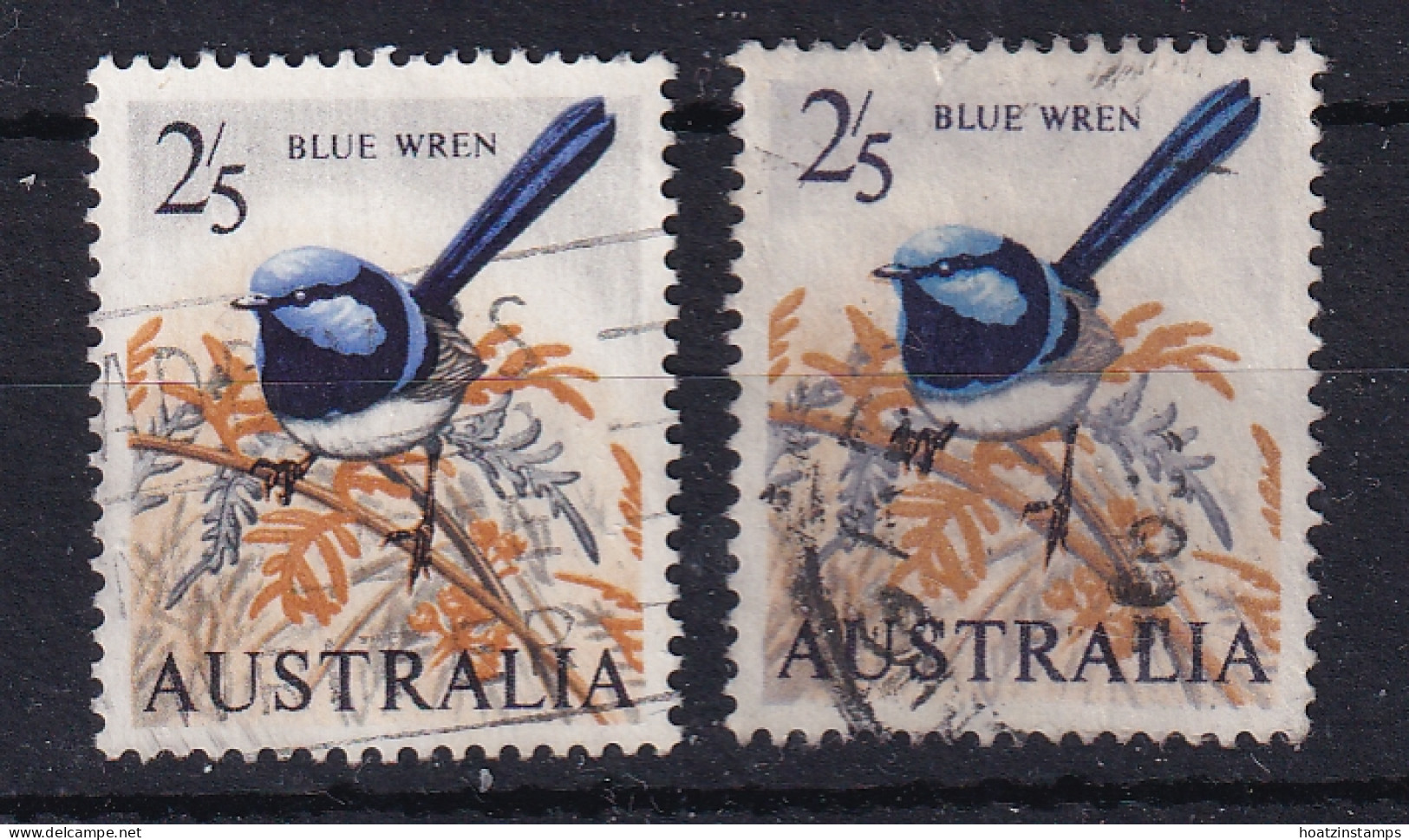 Australia: 1964/65   Pictorial - Bird   SG367/367a    2/5d     Used - Oblitérés