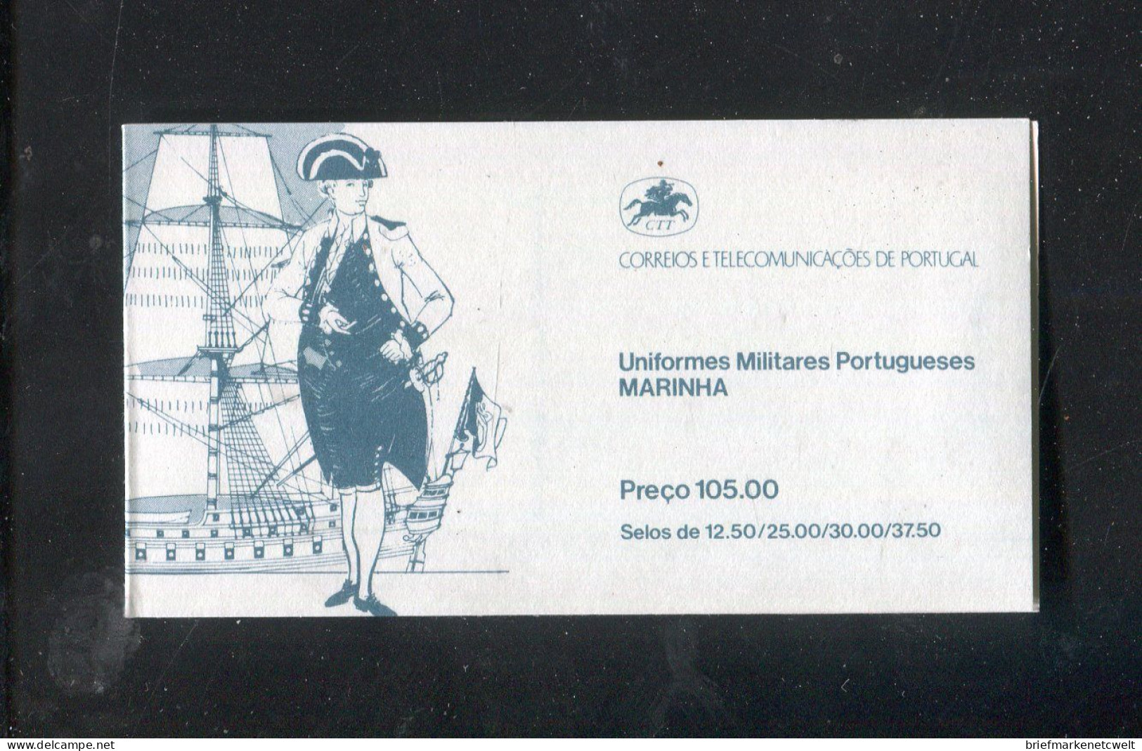 "PORTUGAL" 1983, Markenheftchen Mi. 1 "Uniformen" ** (5900) - Booklets