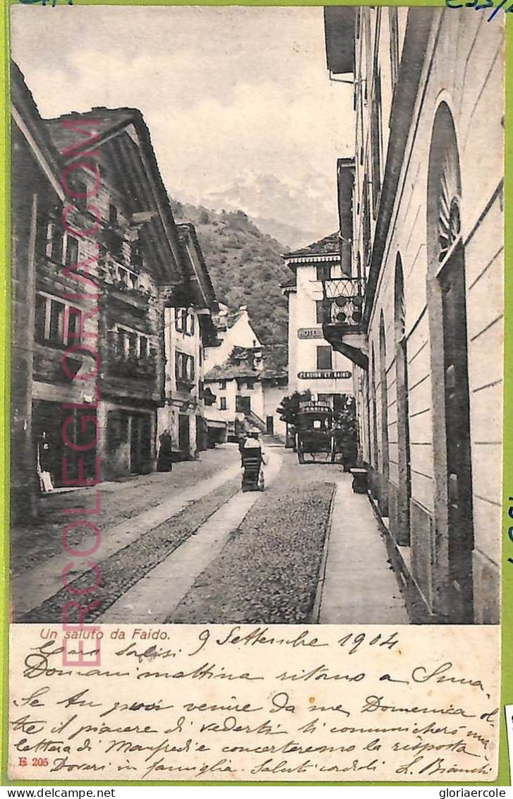 Ad4270 - SWITZERLAND Schweitz - Ansichtskarten VINTAGE POSTCARD - Faido -1904 - Faido