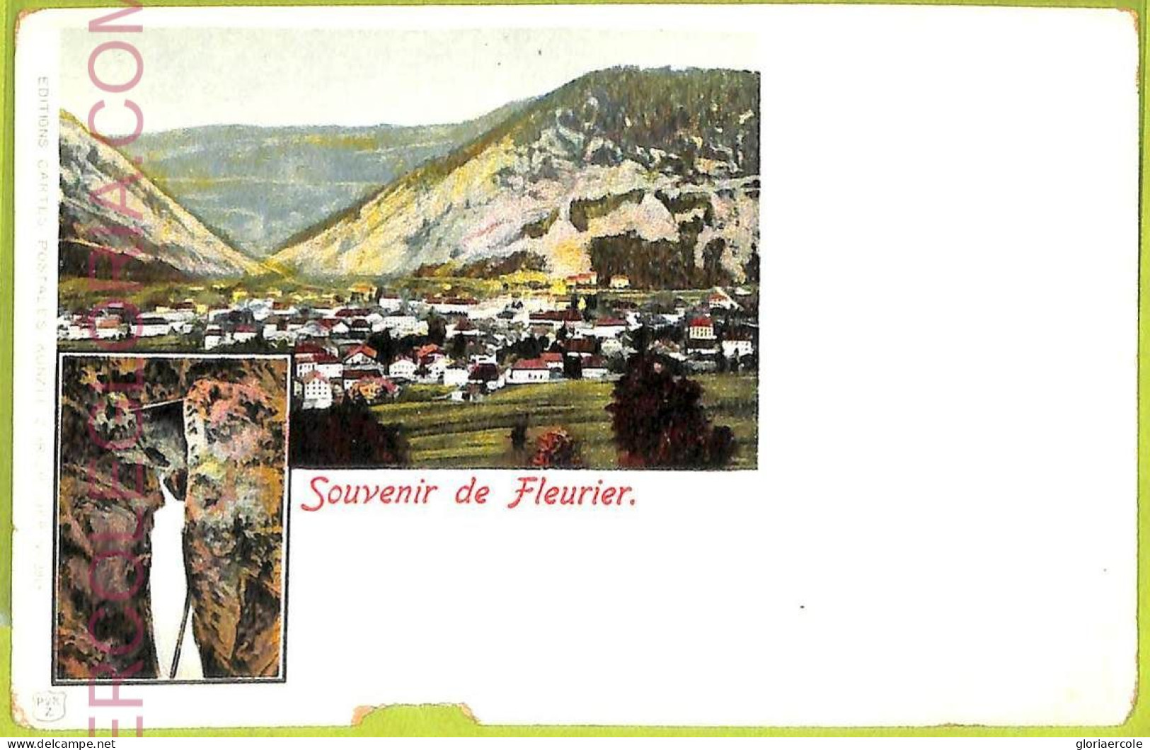 Ad4272 - SWITZERLAND Schweitz - Ansichtskarten VINTAGE POSTCARD - Fleurier - Fleurier