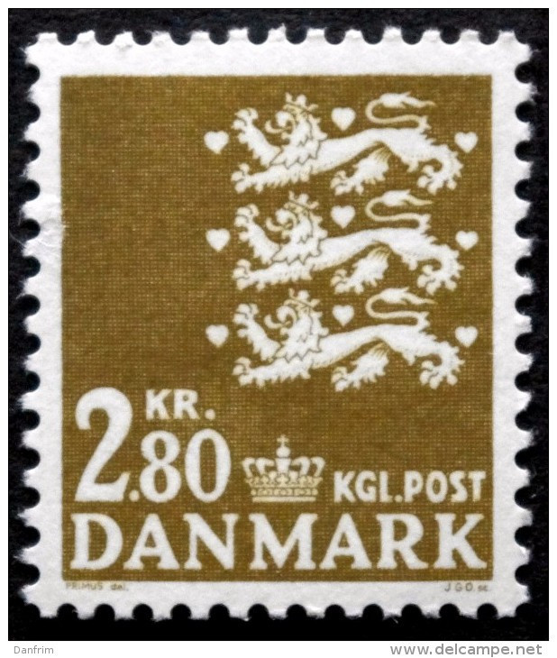 Denmark 1975  MiNr586   MNH (** )    (lot HH 1368 ) - Unused Stamps