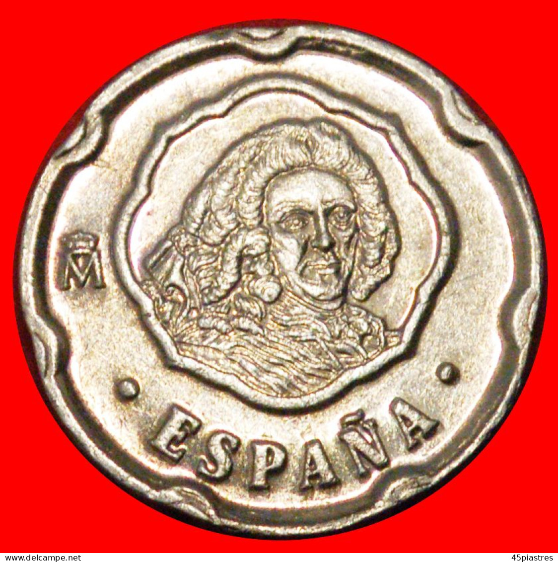 * JUAN CAROLS I (1975-2014): SPAIN  50 PESETAS 1996 PHILIP V (1700-1746)! · LOW START ·  NO RESERVE! - 50 Peseta