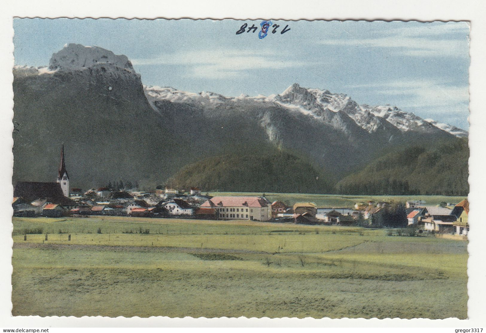 E2711) ABTENAU - Mit Breitstein U. Wieswand - Salzburg - ältere Färbige FOTO AK - Abtenau