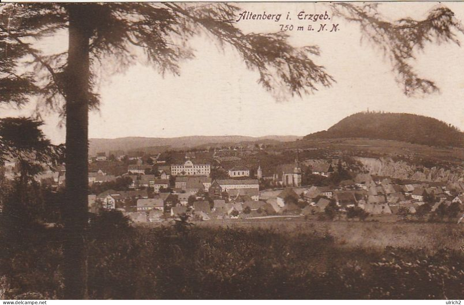 AK Altenberg I. Erzgebirge - 1921 (66990) - Altenberg