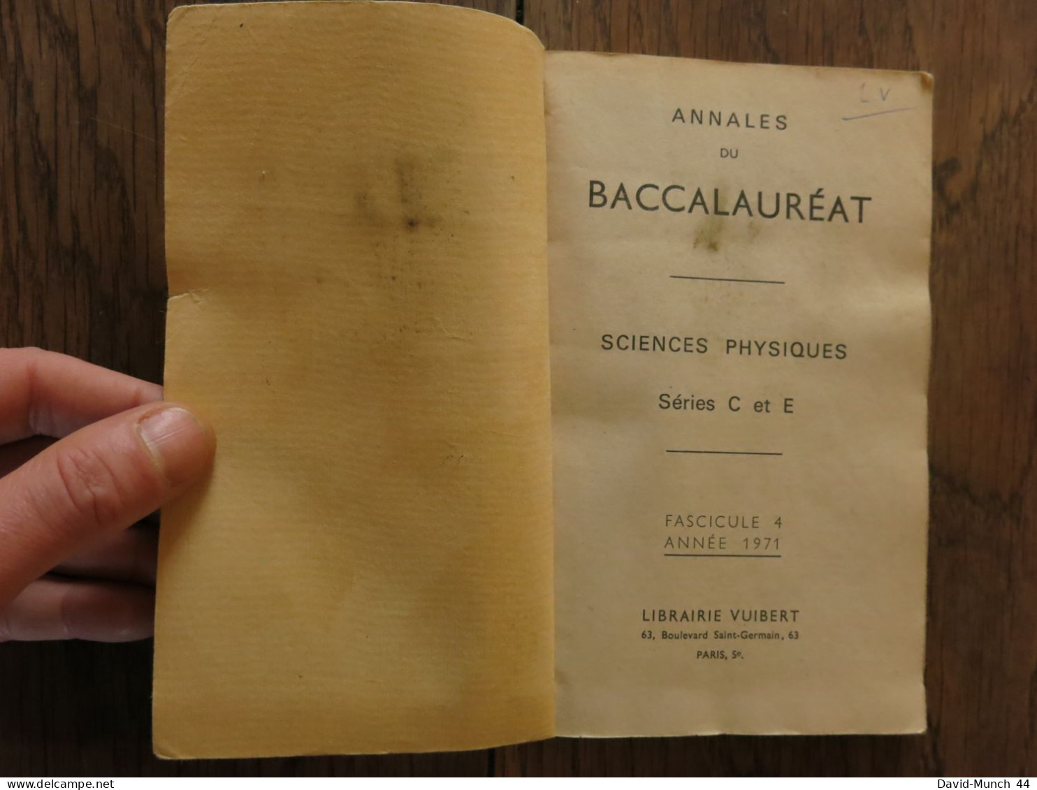 Bulletin De L'union Des Physiciens, Supplément Du Numéro 540. Décembre 1971 - Science