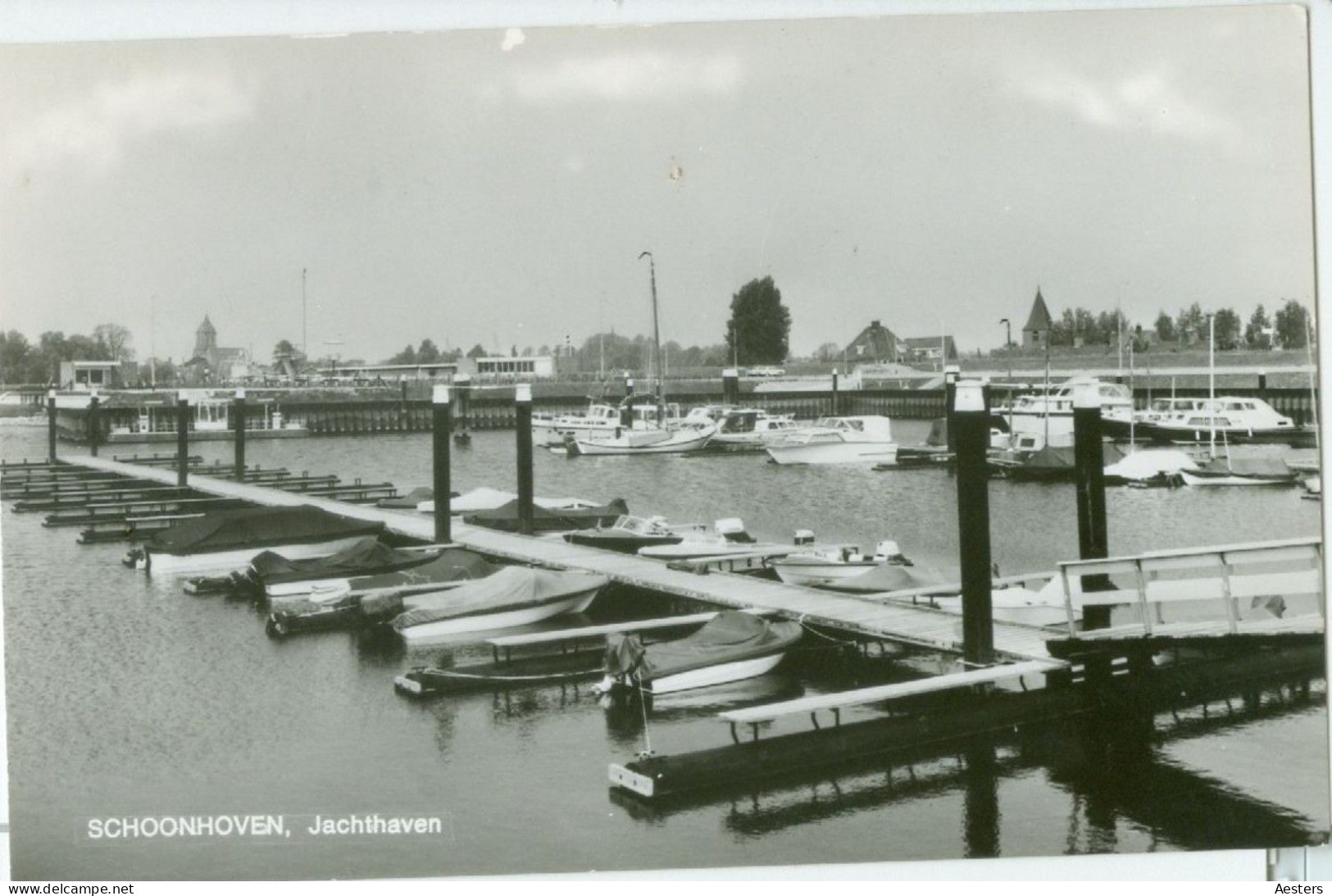 Schoonhoven; Jachthaven - Niet Gelopen. (W. Timmer - Schoonhoven) - Schoonhoven