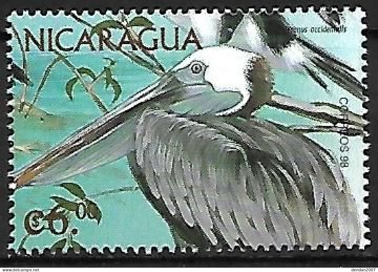 Nicaragua - MNH ** 1999 :    Brown Pelican  -  Pelecanus Occidentalis - Pélicans
