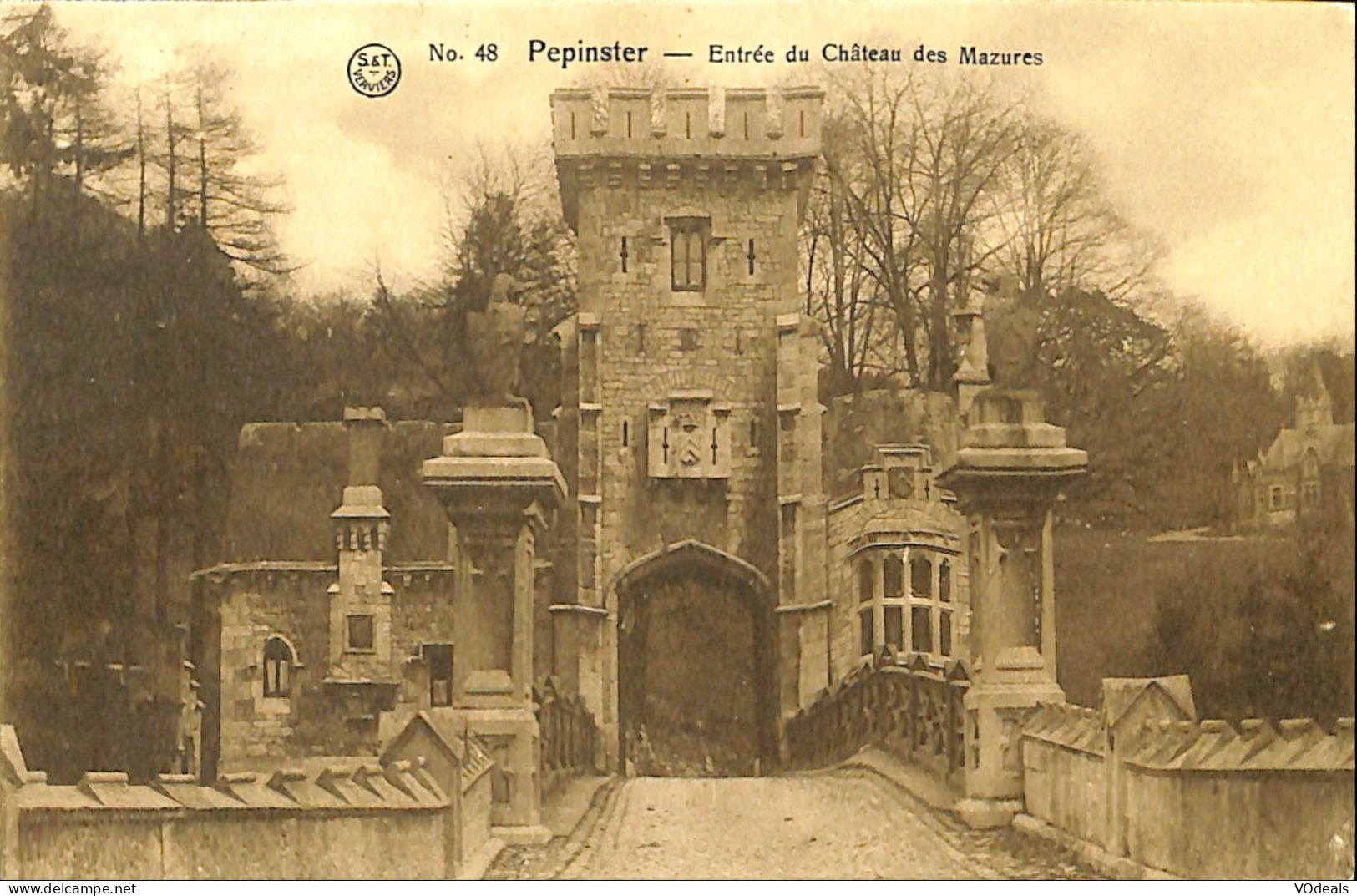 Belgique - Liège - Pepinster - Entrée Du Château Des Mazures - Pepinster