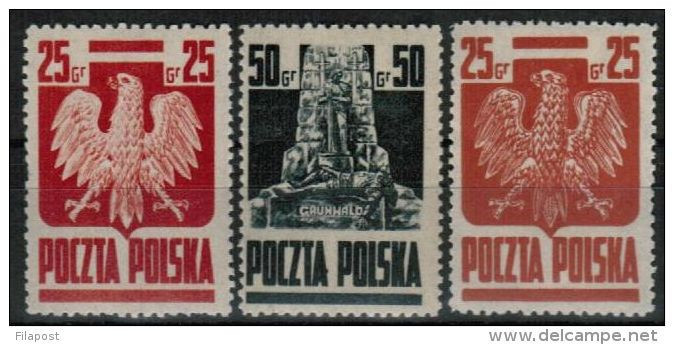 Poland 1944 Grunwald Goznak Full Of Set MNH** - Neufs